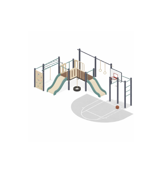 Multi Chin-up Basket Ball Station15