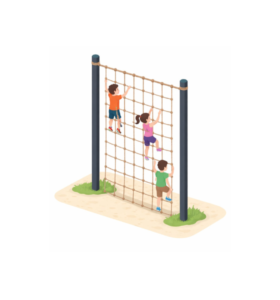 Vertical Net Climbing Wall23